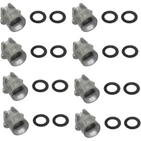 8Pcs 121-135 Carburetor Accelerator Pump Discharge Nozzle, Each with 2 Washeres