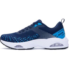 Quseek Mens Air Running Shoes Tennis Athletic Sneakers Lightweight Breathable Walking Sneakers for Gym Jogging Sports US 7-13