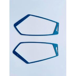For Polaris Slingshot Parts Accessories Side Mirror Bezel Trim Kit 2015-2023 (Green)