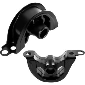 OCPTY Front Engine Motor Mount Set Compatible for Acura Integra 1997-2001 & for Honda Civic 1992-2000, Civic del Sol 1993-1997, CR-V 1997-2001 1.5L 1.6L 1.8L 2.0L # A6520 A6502 2PCS