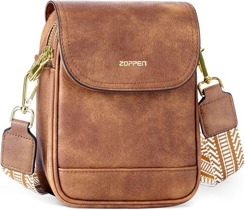 ZOPPEN Small Crossbody Purse Cell Phone Purse Card Holder, Vegan Pu Leather Crossbody Bags for Women Trendy Travel Purse in Saudi Arabia