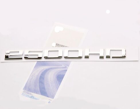 Yoaoo 1x OEM Chrome 2500Hd 2500 Hd Nameplate Emblem Badge Compatible with Silverado Sierra 1 Pieces in Saudi Arabia