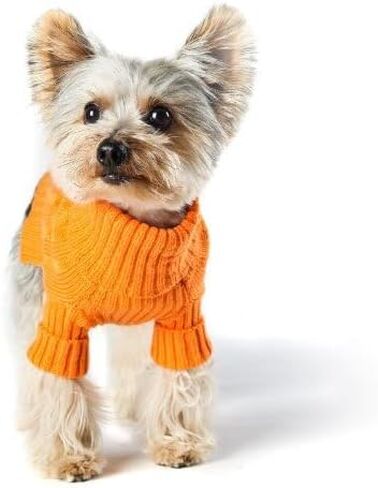Turtleneck Dog Sweater Camel Size #10 in Saudi Arabia