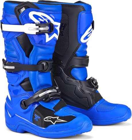 Alpinestars boys Grey/Red Youth Tech 7S Boots Grey Red Sz 08, Multi, 8 Big Kid US in Saudi Arabia