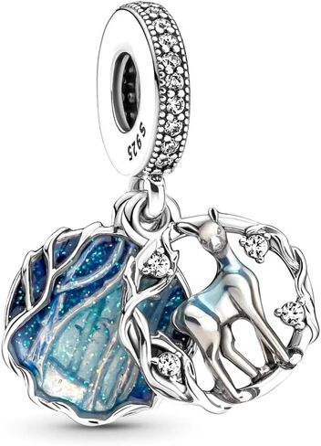 Birthstone S925 Sterling Silver Pendant Dangle Beads Happy Birthday Charms for Bracelets and Necklaces for Women Friends in Saudi Arabia