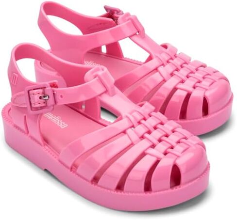 mini melissa Possession Kids Sandal - Comfortable Fisherman Style Kid's Jelly Shoes for Toddlers and Girls, Adjustable Fit in Kuwait