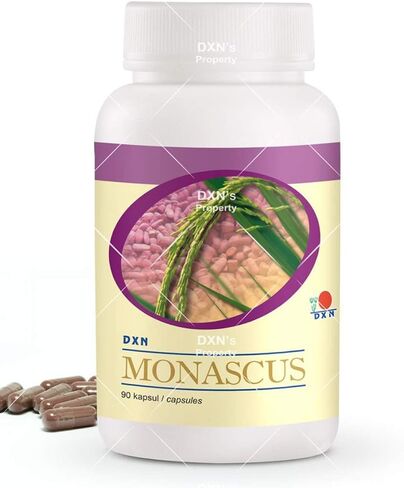 LIMITEDBONUSDEAL DXN Monascus 90 Capsules (1 Bottle) in Saudi Arabia