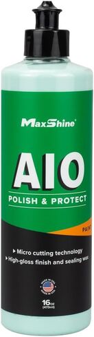 Maxshine All-in-One Polish & Protect 16oz - Ultimate Paint Correction & Sealant Protection - Fast, Easy, High-Gloss Finish, Scratch & Swirl Remover - Premium Auto Detailing Accessories & Supplies in Kuwait