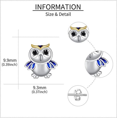 Hedgehog Earrings 925 Sterling Silver Hedgehog Stud Earrings Animal Jewelry for Women Hedgehog Lover in Saudi Arabia