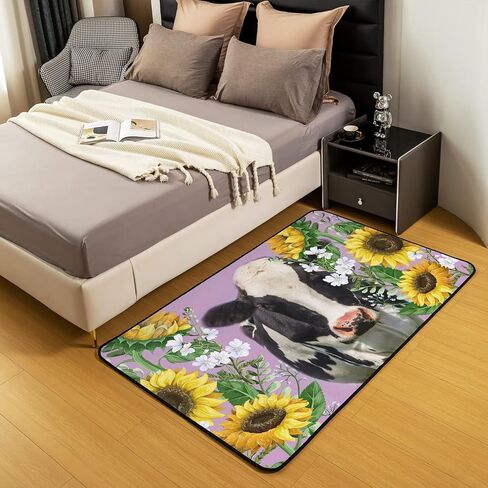 Castle Fairy Cartoon Axolotl Area Rug 5x6'6'' Cute Green Marine Life Non Slip Rug for Kids Teen Boys Women Men Coral Seaweed Plant Indoor Floor Mat for Dining Room Backyard Decor in Kuwait