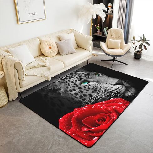 Castle Fairy Cartoon Axolotl Area Rug 5x6'6'' Cute Green Marine Life Non Slip Rug for Kids Teen Boys Women Men Coral Seaweed Plant Indoor Floor Mat for Dining Room Backyard Decor in Kuwait