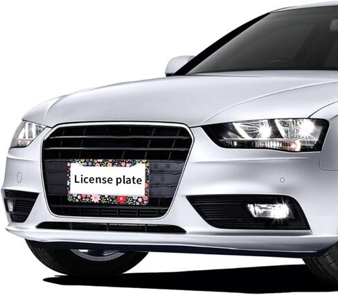 إطارات لوحة ترخيص مموهة للصيد مكونة من 2 حامل لوحة ترخيص من الألومنيوم بفتحتين مع براغي in Kuwait