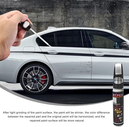 Touch Up Paint for Cars, Two-In-One Auto Scratch Repair Gloss Fill Paint Pen, Easy & Quick Special-Purpose Scratch Remover Touch Up Paint Pen for Vehicles, Car Accessories (Dark Blue Pearl) in Kuwait