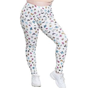 STRETCH IS COMFORT Women's and Plus Size Oh So Soft Knee & Full Length Leggings | Lots of Prints | Adult Sizes S-7X