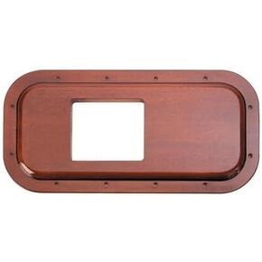United Pacific 88043 Manual Transmission Shifter Plate, Shift Plate, Wood, for 2005+ Peterbilt