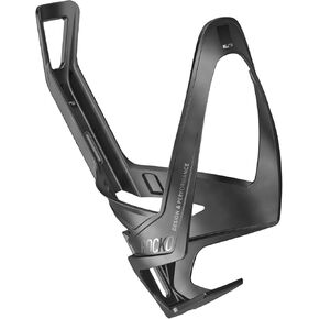 Elite Rocko Carbon Glossy Bottle Cage, White Graphic