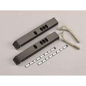 RealTruck Backrack Tonneau Adapter Kit | Black, No Drill | 92523 | Fits 2015-2020 Ford F-150