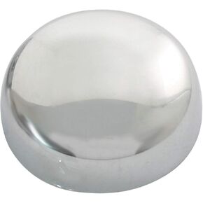 GG Grand General 70060 Chrome Plastic Large Snap-Cap for Screw 14/14