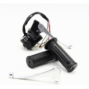 PW50 Brake Levers, Throttle Housing, Grips for Yamaha PW50 PY50 Y-Zinger 50 Kid Bikes