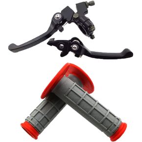 Throttle Handle Grips Brake Clutch Lever Kit for XR80 XR100 CRF70 CRF80 CRF100 50cc 70cc 90cc 110cc 125cc 140cc 160cc Chinese Made Bikes