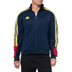 adidas Men's House of Tiro Nations Pack Track Jacket, White/Team Collegiate Red/True Blue/Collegiate Navy