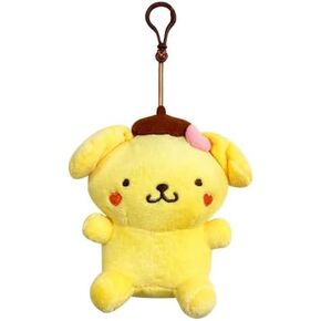 Cutie Hello Kitty Friends Character Plush Bag Clip Keychain Backpack Hanger 1PC 4.7in Cutie Pompompurin