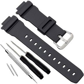 Natural Poly Urethane Replacement Watch Band Strap for Casio Mens G-Shock DW-5900 DW-6100 DW-6695 DW-6900 G-6900 GW-M5610 DW-5600E GW-6900