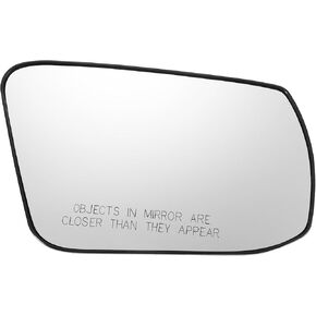 X AUTOHAUX Car Rearview Right Passenger Side Mirror Glass Replacement W/Backing Plate Heated White Glass for Nissan Altima Sentra 2013 2014 2015 2016 2017 2018