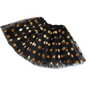 Girls Polka Dot Tutu Skirt, Red Black Blue Polka Dot Tutu Halloween Tutu Christmas Birthday Tutu Costume
