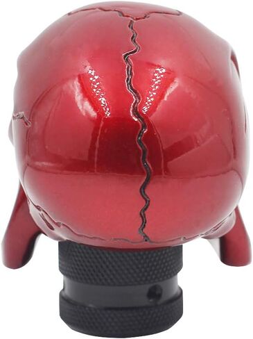 Sakali Resin Human Bone Skull Car Gear Stick Shift Shifter Knob Universal fit for Most Manual Transmission or Automatic Transmission Without Lock Button (Slivery) in Saudi Arabia