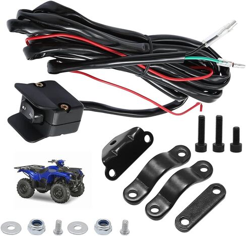 Handlebar Control Line Winch Rocker Switch Heavy Duty Handlebar Control Warn Accessories for ATV/UTV(3m) in Saudi Arabia