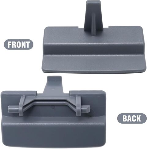 مزلاج غطاء مقعد وحدة التحكم المركزية من UOIENRT مناسب لسيارة Ford F-150 2010-2018، BL3418672A66 BL34-18672A66 BL34-18672-A66 (قطعتان رماديتان) in Saudi Arabia