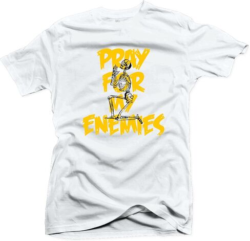 SNELOS Shirt to Match Sneaker Jordan 4 Tour Yellow Lighting Match Jordan tee in Saudi Arabia