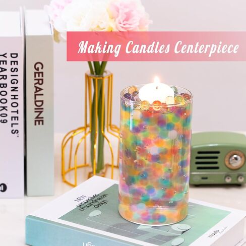 120,000 خرزة مائية للمزهريات، وخرز مائي مختلط بألوان قوس قزح، وحشو المزهرية لللؤلؤ العائم، وصناعة الشموع العائمة، وقطعة مركزية لحفلات الزفاف، وترتيب الزهور، وزينة عيد الميلاد in Kuwait