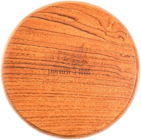 مجموعة من أوعية من خشب الساج الجاوي المائل بطول 25.4 سم - مثالية للاستخدام اليومي، صديقة للساخنة والباردة، متينة للغاية - تصميم مخصص فاخر مصنوع يدويًا من قبل حرفيين إندونيسيين in Kuwait