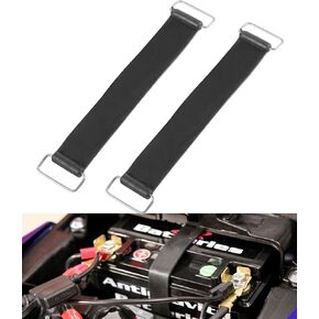 Battery Strap,Car Accessories Battery Strap Hold Down,Motorcycle Parts,Battery Straps With Metal Buckles,Motorcycle Battery Strap,Rubber Band Battery Fixed Strap for Motorcycle,Trike Batteries