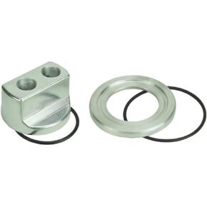 Derale 15705 Engine Spin-On Adapter,Silver