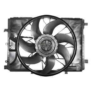 PartsFlow Radiator Cooling Fan Assembly for 2010-2015 Mercedes-Benz C300 for 2009-2014 Mercedes-Benz GLK350 621-373