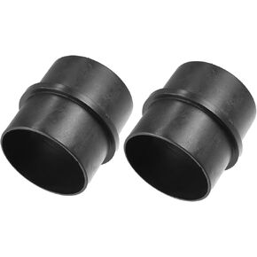 Car Air Ducting Connector Straight Air Heater Duct Joiner Connector Pipe 2.95'' 75mm OD Black (Set of 2) Replacement