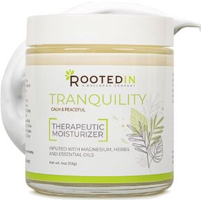 Magnesium Cream Tranquility, Calm Magnesium Cream for Feet, Bedtime Magnesium Lotion for Kids, Pure Magnesium Oil Lotion, Topical Magnesium Ashwagandha Lotion