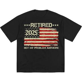 Funny Retirement Gifts for Men Retirement 2025 Shirt for Women Gifts Retired 2025 Birthday Gifts T-Shirt