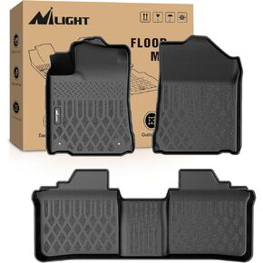 Nilight TPE Floor Mats for Toyota Avalon 2013 2014 2015 2016 2017 2018 All Weather Custom Fit Heavy Duty Floor Liners