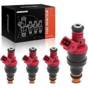 A-Premium Fuel Injectors Set of 4 Compatible with Ford Ranger 1995-1997 & Mazda B2300 1995-1997, 2.3L, Replace# ZZM313250, F57Z9F593B