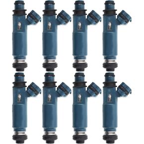 23250-50040 Fuel Injectors Compatible with Lexus Toyota 1998-2005 4.7L V8 (pack of 8)