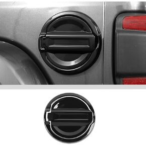 JWWY Fuel Tank Cap Gas Tank Lid Petrol Tank Cover Fuel Filler Cap Cover Trim Fit For 2018-2024+ Jeep Wrangler JL JLU 4XE Exterior Accessories