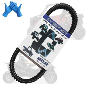 Replace 715900030 Clutch Drive Belt Fits for Can-Am Commander 800R 1000 MAX Maverick 1000R Max Outlander 500 570 650 800 800R 850 1000 1000R Renegade 715000302 715900212 422280360 420280360 420280362