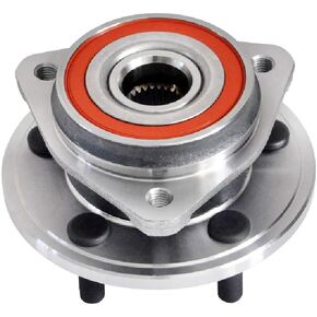 IRONTEK Front Wheel Bearing and Hub Assembly Driver and Passenger Side FITS for Jeep 1999-2001 Cherokee, 1999-2006 Wrangler, 2000-2006 TJ 5 Lug w/o ABS 4x4 Models Only 513158