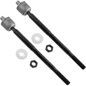 BOXI 2pcs Front Inner Tie Rod End Links Fit for Toyota Prius 2004 2005 2006 2007 2008 2009 Hatchback 4-Door 1.5L | EV80304