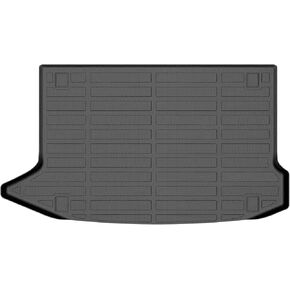 All Weather Cargo Liner for Hyundai Kona 2018-2023/ Kona N 2022-2023/ Kona Electric 2019-2023 Custom Fit Automotive Trunk Floor Mat Accessories -Black