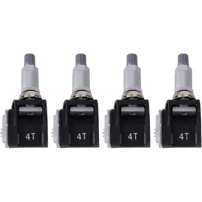 84152501 Tire Sensor, 4PCS TPMS Tire Pressure Sensors Compatible with Chevy GM P/N 84152501 TPMS Sensors Trailer Tire Pressure Sensor 84338125 433MHz Tire Pressure Monitoring Sensors